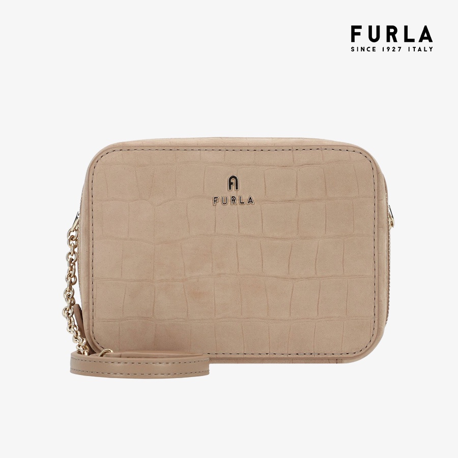 Túi Đeo Chéo FURLA Camelia Mini Camera Case - Vitello St.Cocco Nabuk