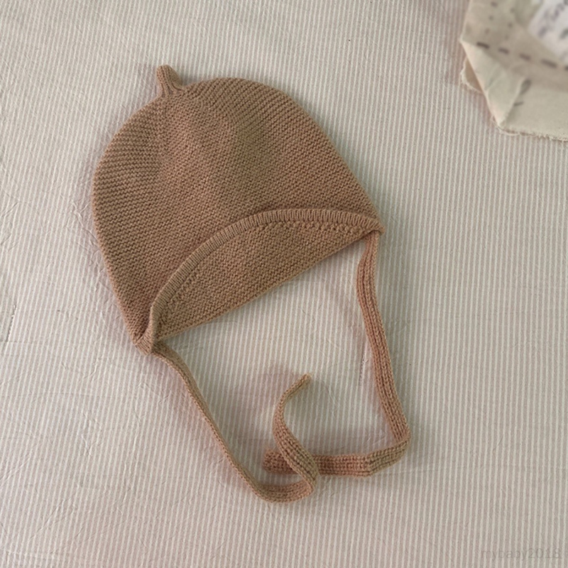 Mũ cotton Dệt Kim Bảo Vệ Tai Chống Gió Cho Bé Trai Và Gái