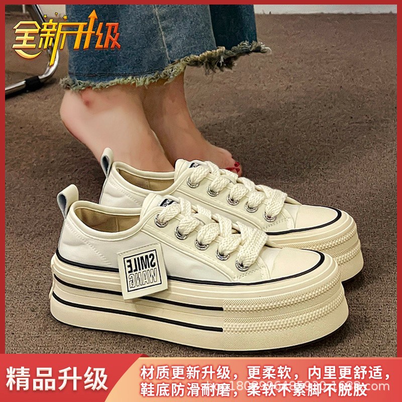 Giày Thể Thao canvas Thoáng Khí Thời Trang Mùa Hè Cho Nữ