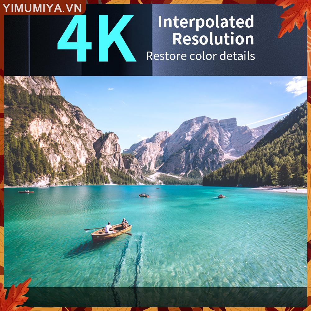 ☼Yimumiya ☼ Máy Quay Phim 4k hd Có Thể Sạc Lại Bằng Cổng usb Cho Nhà Ở / Văn Phòng