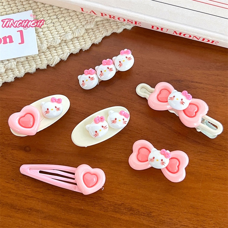 Kẹp Tóc Hình Trái Tim Hoạt Hình Dễ Thương Cho Nữ