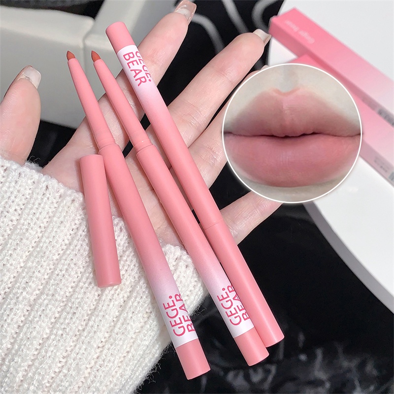 Ineyoo Bút Kẻ Viền Môi Màu Lì Khối Lượng Nhẹ 0.8g