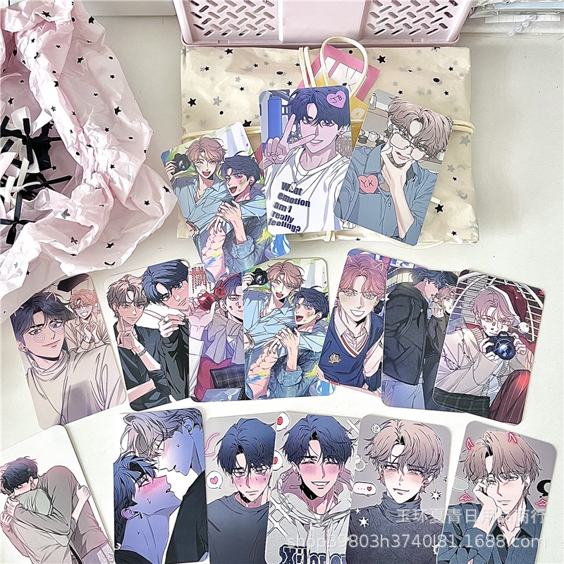 Bộ Thẻ Hình Truyện Tranh Hàn Quốc 3 inch