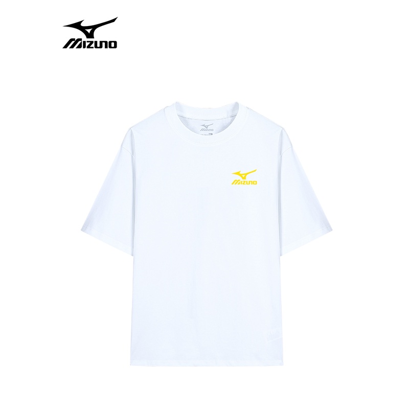 Mizuno Áo Thun Tay Ngắn Chất Liệu cotton Cao Cấp Thời Trang Cho Cặp Đôi