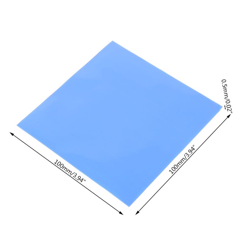 1 Miếng Đệm Làm Mát cpu 100mm * 100mm * 0.5mm