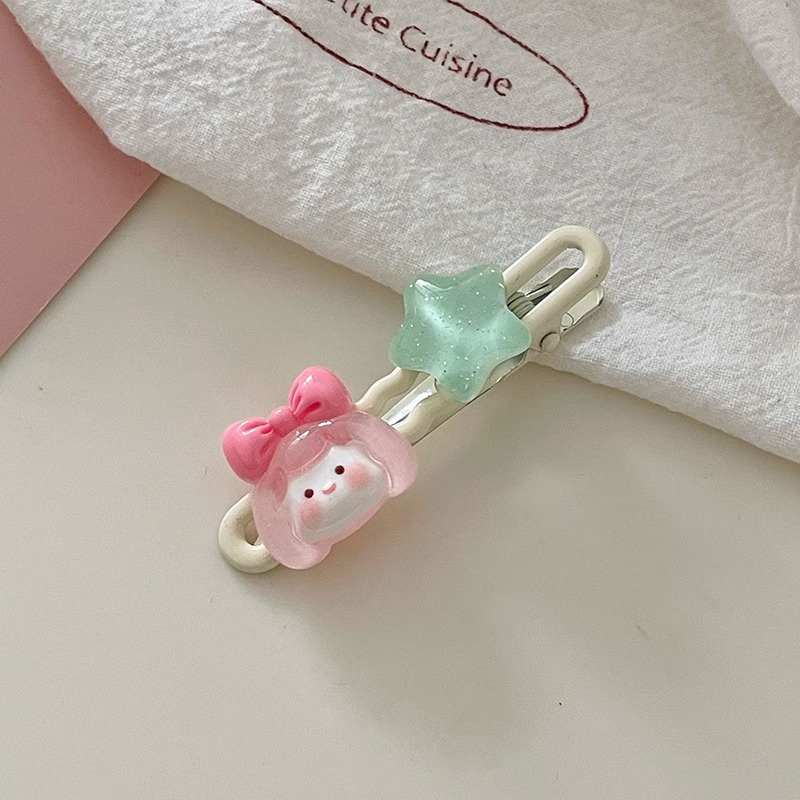 Dễ Thương Kẹp Tóc Hình Ngôi Sao Xinh Xắn Cho Bé Gái