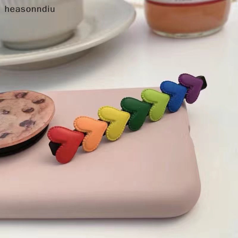 Kẹp Tóc Hình Trái Tim Phong Cách Hàn Quốc Dễ Thương Cho Nữ vn