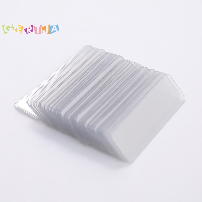 Hộp 60 Băng Keo Hai Mặt Hình Vuông Trong Suốt Siêu Dính Chống Thấm Nước Không Để Lại Dấu Vết