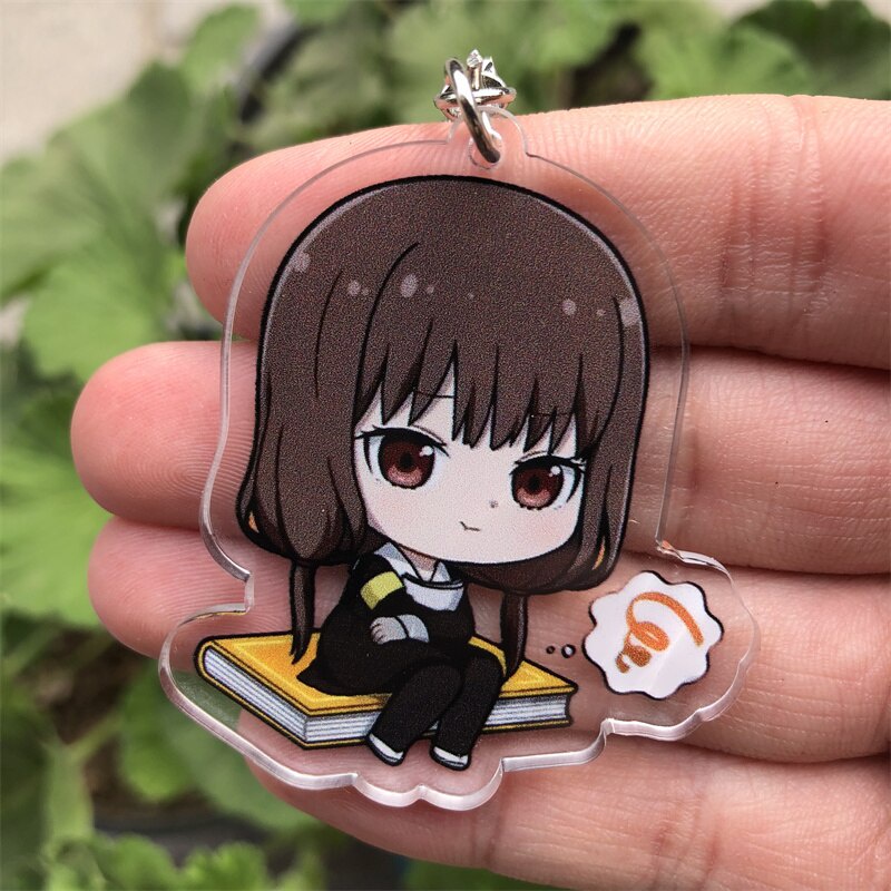 Móc khoá Anime Kaguya-sama?Love Is War Fujiwara Chika Ishigami Yuu Anime Manga Nhật Bản Phụ Kiện Trang Trí Túi xách Balo