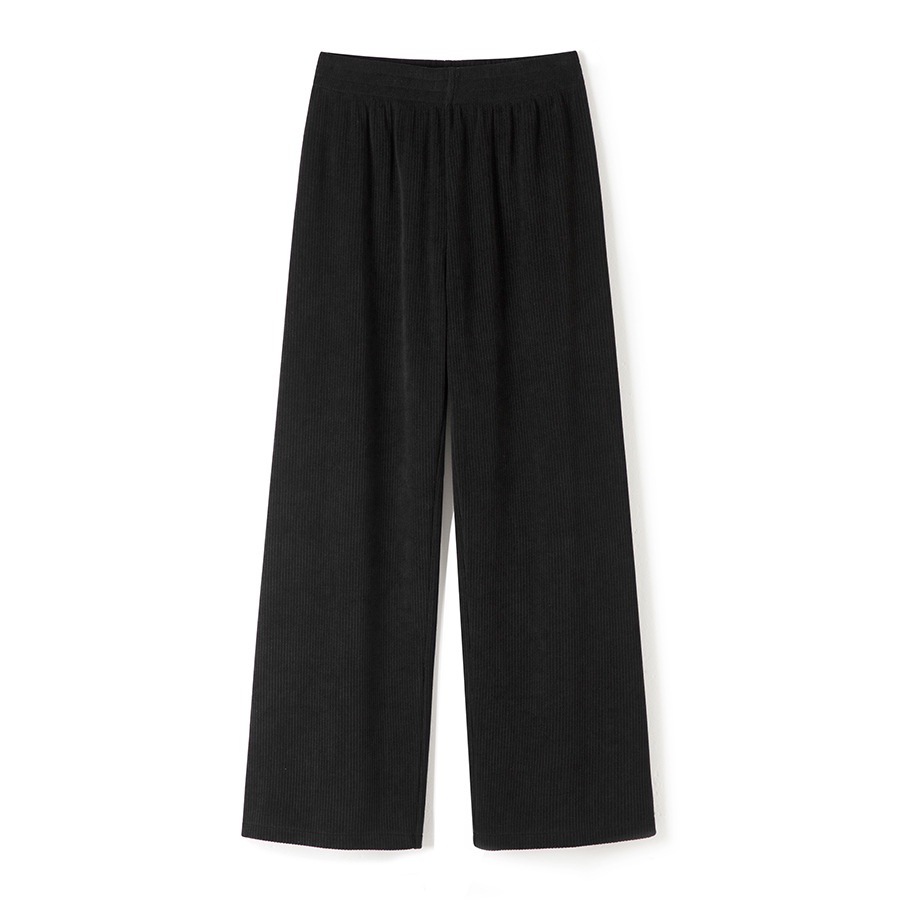 Kaisike  Quần cotton Nhung Ống Rộng Lưng Cao Thời Trang Thu Đông Cho Nữ