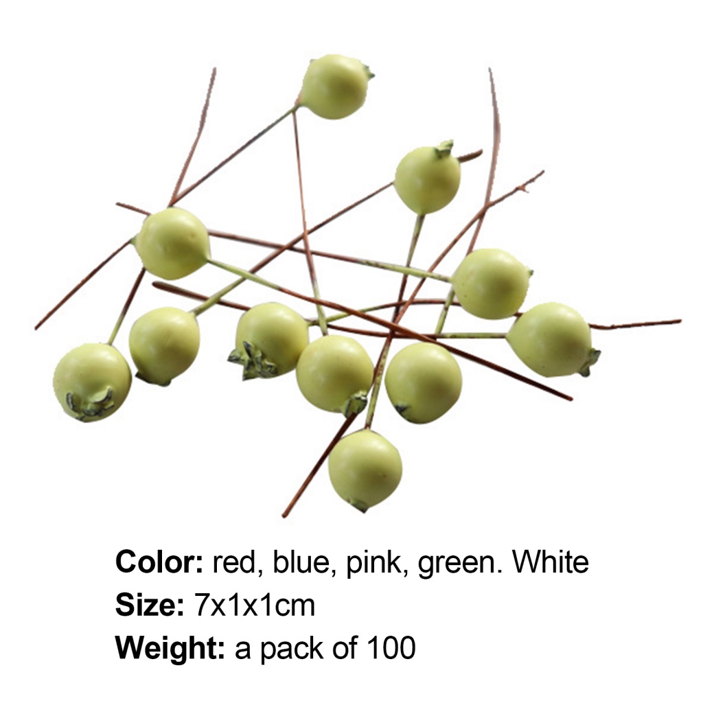 Đồ Chơi Cao Cấp Cho Bé| Set 100 Quả Berry Giả Trang Trí Tiệc Cưới