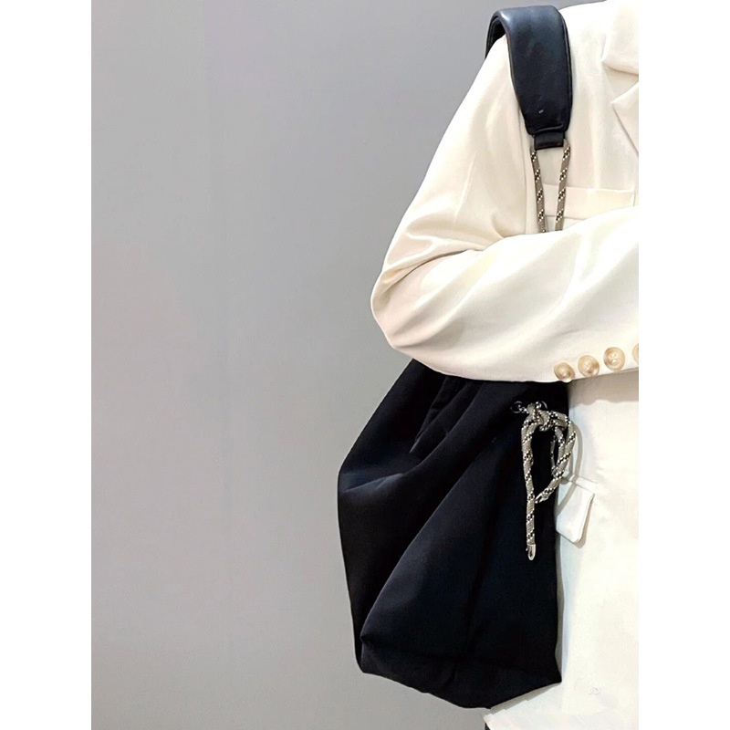 Túi tote Đeo Vai Vải oxford Kích Cỡ Lớn Thời Trang 2023 Dành Cho Nữ