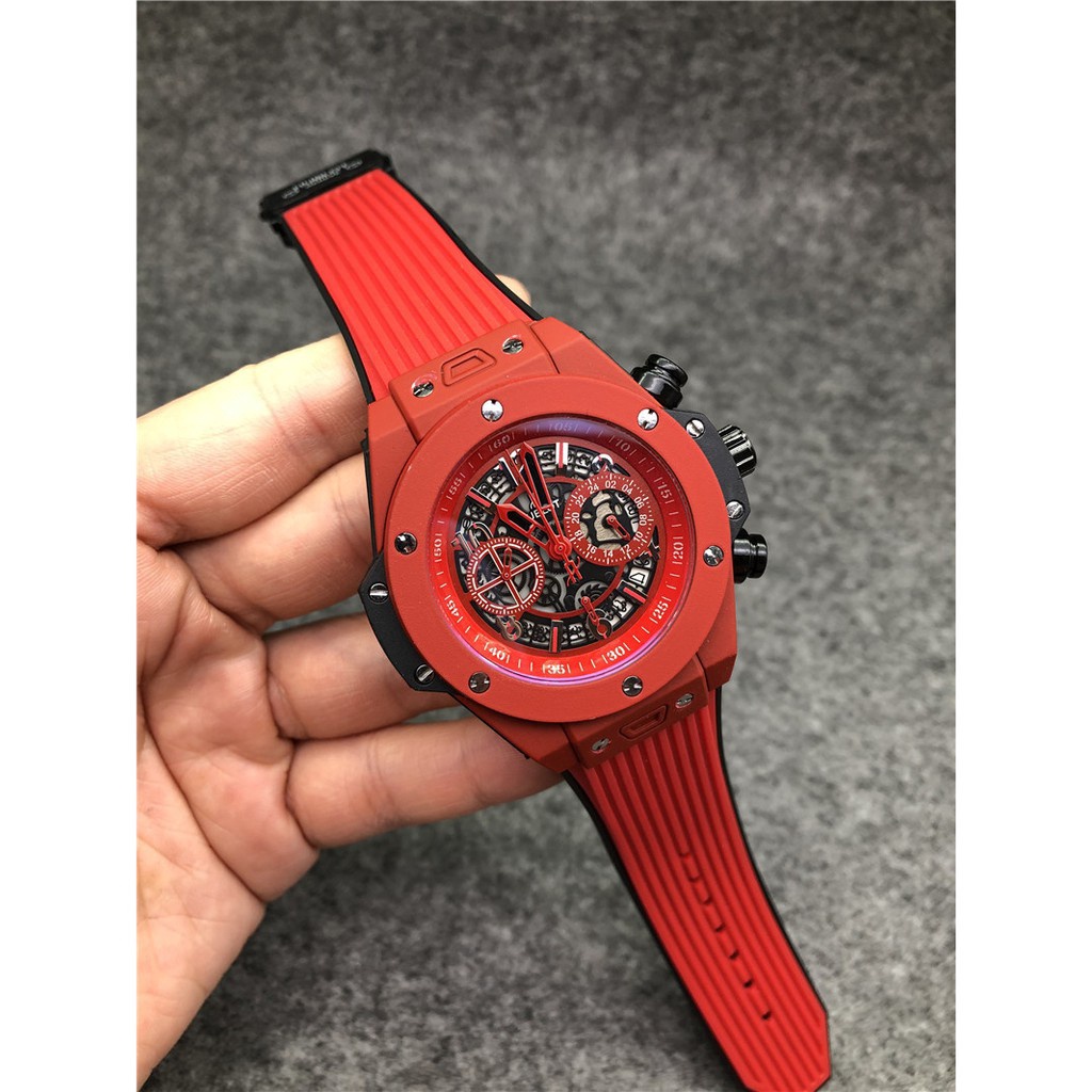 2023watch multi-function six-needle movement casual  sports man watch