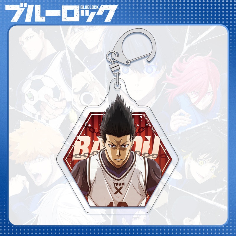 Móc khoá Anime Blue Lock Acrylic Isagi Yoichi Chigiri Hyoma Eishiro Nagi in 2 mặt rõ nét nhựa Acrylic Phụ kiện trang trí