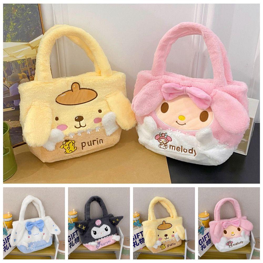 Shanhai Túi Xách Đeo Vai Họa Tiết melody Nhồi Bông Phong Cách Hàn Quốc Thời Trang Cho Mẹ Bỉm Sữa