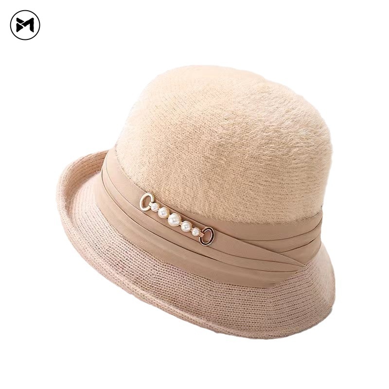 Nón Tai Bèo Chất Liệu Nhung Cao Cấp Thời Trang Mới 2023 Cho Nữ Trung Niên