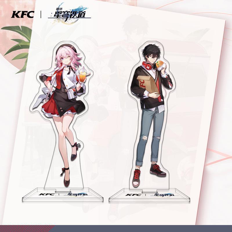 Cool honkai: Starrail kfc Huy Hiệu anime Thứ 7 Trang Trí Nhà Cửa Cho Người Hâm Mộ