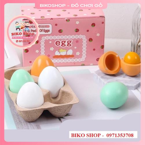 Đồ chơi Trứng gỗ Mother Garden dính nam châm