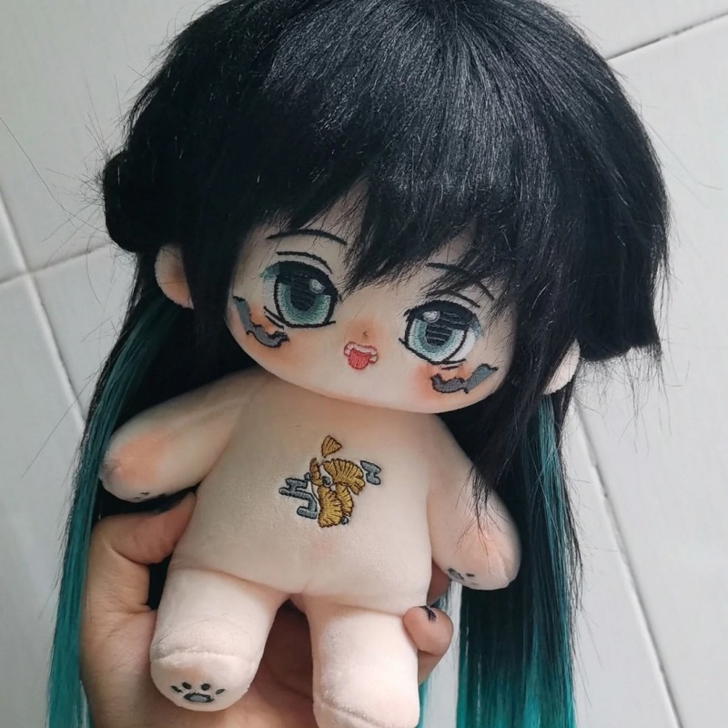 Búp Bê Vải cotton 20cm Hình demon slayer shitotsu muichiro attribute