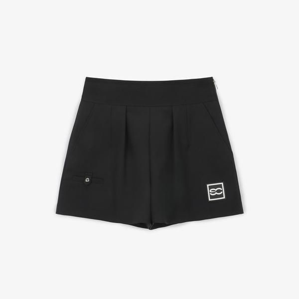 Quần Short Đánh golf Co Giãn Màu Trơn Phong Cách Hàn Quốc Màu Sắc