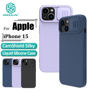 Nillkin Ốp Điện Thoại silicone Mềm Chống Sốc Cho iphone 15