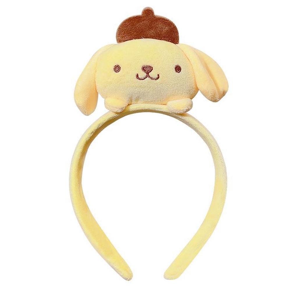 Anime Sanrio Kawaii Tóc Cinnamoroll Hoạt Hình Dễ Thương Kuromi Giai Điệu Sang Trọng Rửa Mặt Tóc Phụ Kiện Tóc * KÍNH