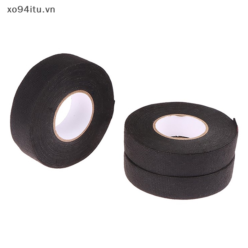 Xoitu Cuộn Băng Keo Vải Cách Nhiệt Dài 15m Chống Ồn Cho Dây Cáp Xe Hơi