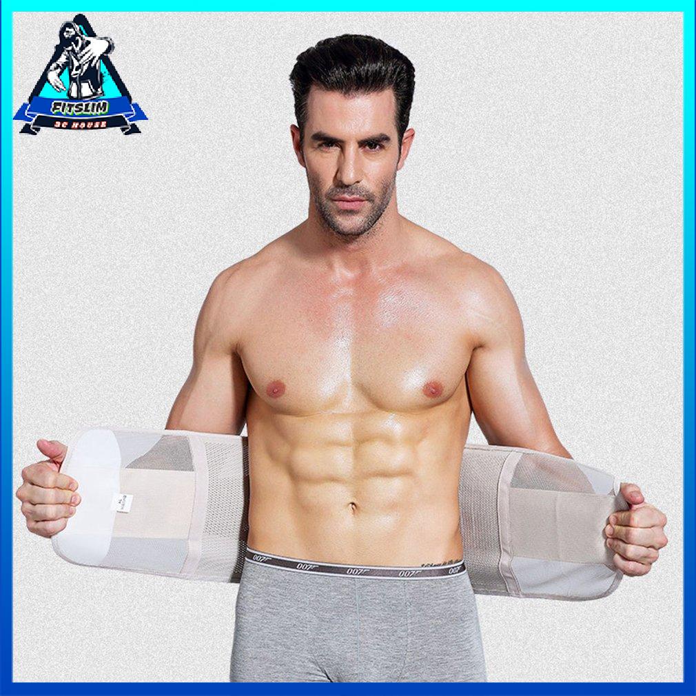 Men Body Shaper Corset Abdomen Tummy Control Waist Trainer Slimming Belly Belt