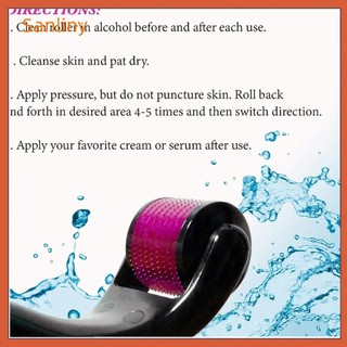 【Sanliny】540 Titanium Microneedle Dermaroller Plastic Micro Needle Skin Accessories