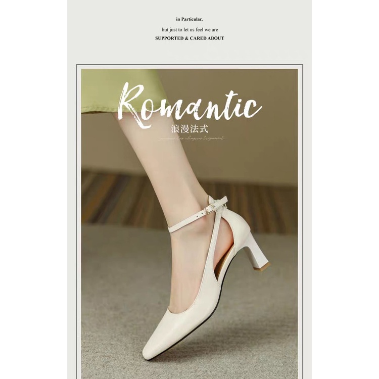 One Giày Cao Gót Mũi Nhọn Thời Trang Dành Cho Nữ