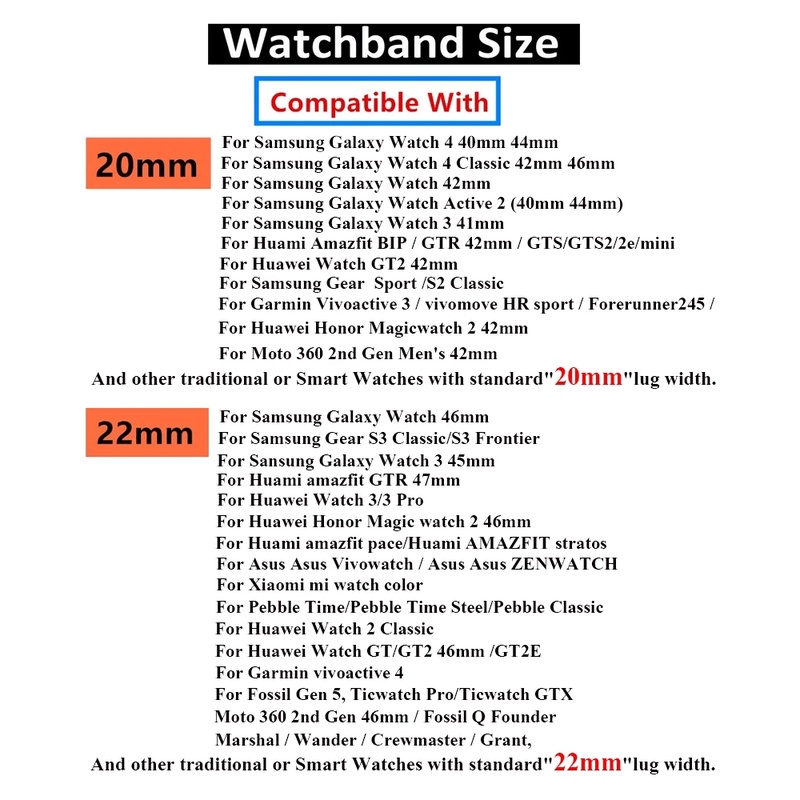 Dây Đeo Inox Từ Tính 20mm 22mm Cho Đồng Hồ Thông Minh Samsung Galaxy Watch 3 4 46mm 42mm 40mm 44mm S3 Active 2 Huawei GT