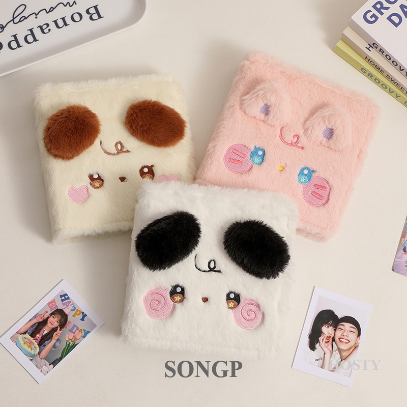 Album Ảnh Khổ a7 3inch 5inch polaroid Hình Cún Nhồi Bông Xinh Xắn