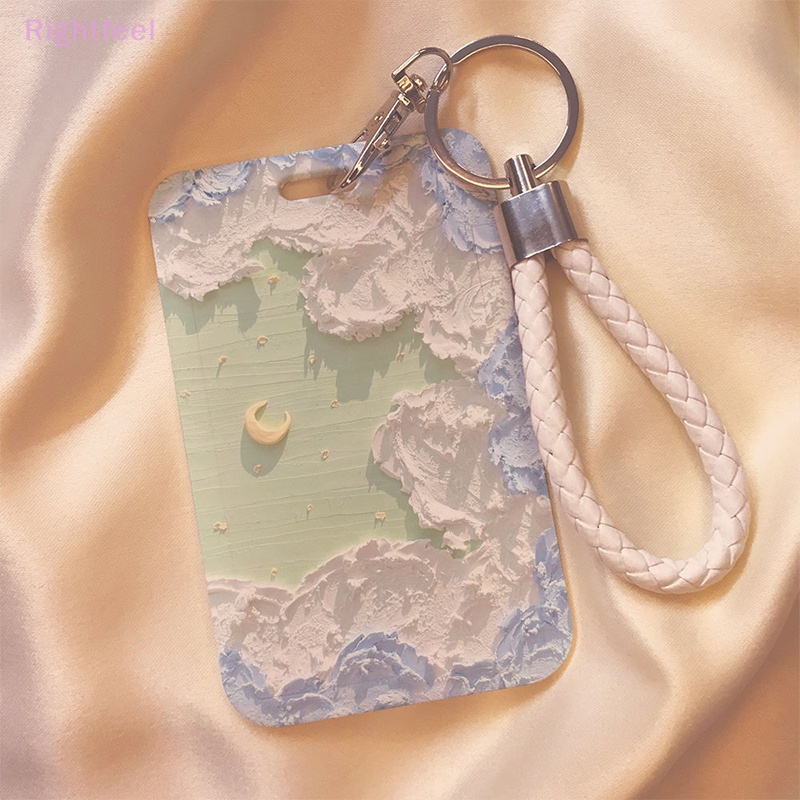 Qfeel Bao Đựng Thẻ id / Thẻ / Chìa Khóa Họa Tiết Hoạt Hình kpop Màu Hồng Dành Cho Học Sinh Mới