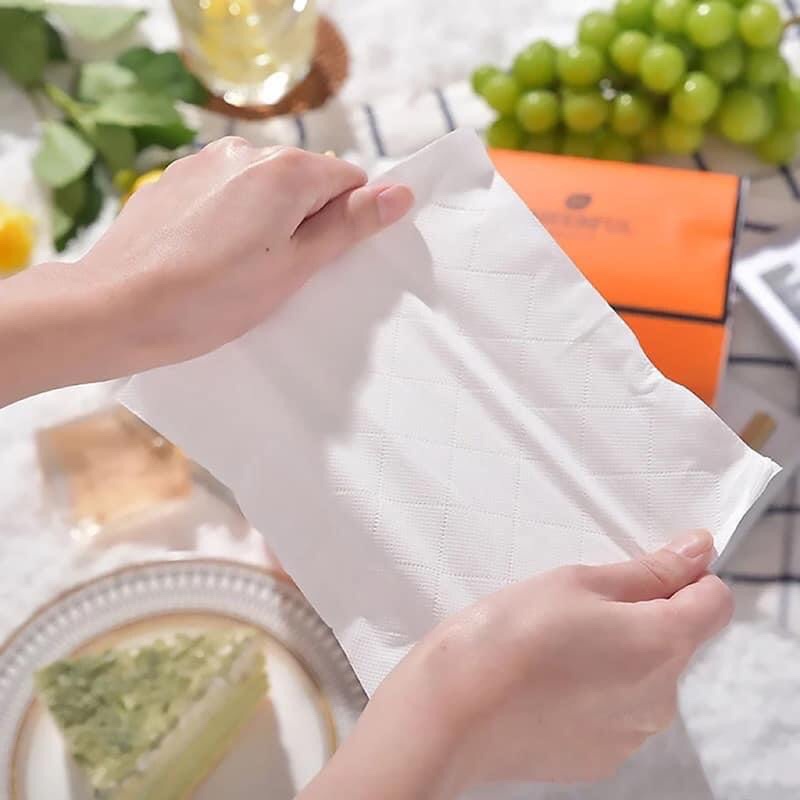 GIẤY ĂN CAO CẤP CHEERFUL 300 TỜ 13k/ gói Giấy ăn cao cấp CHEERFUL nội địa Trung thùng 20 gói rút si