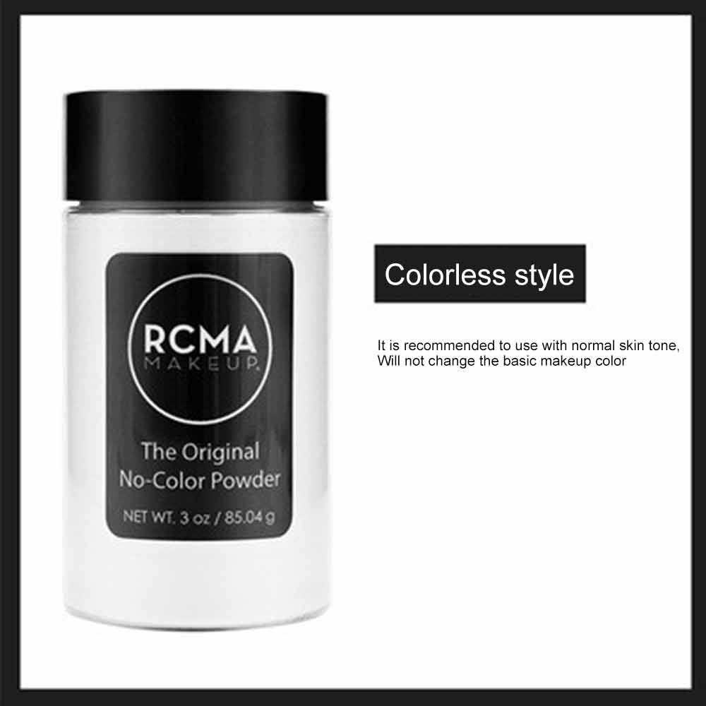 RCMA loose powder black pepper powder baking colorless transparent makeup powder control oil lasting 85g