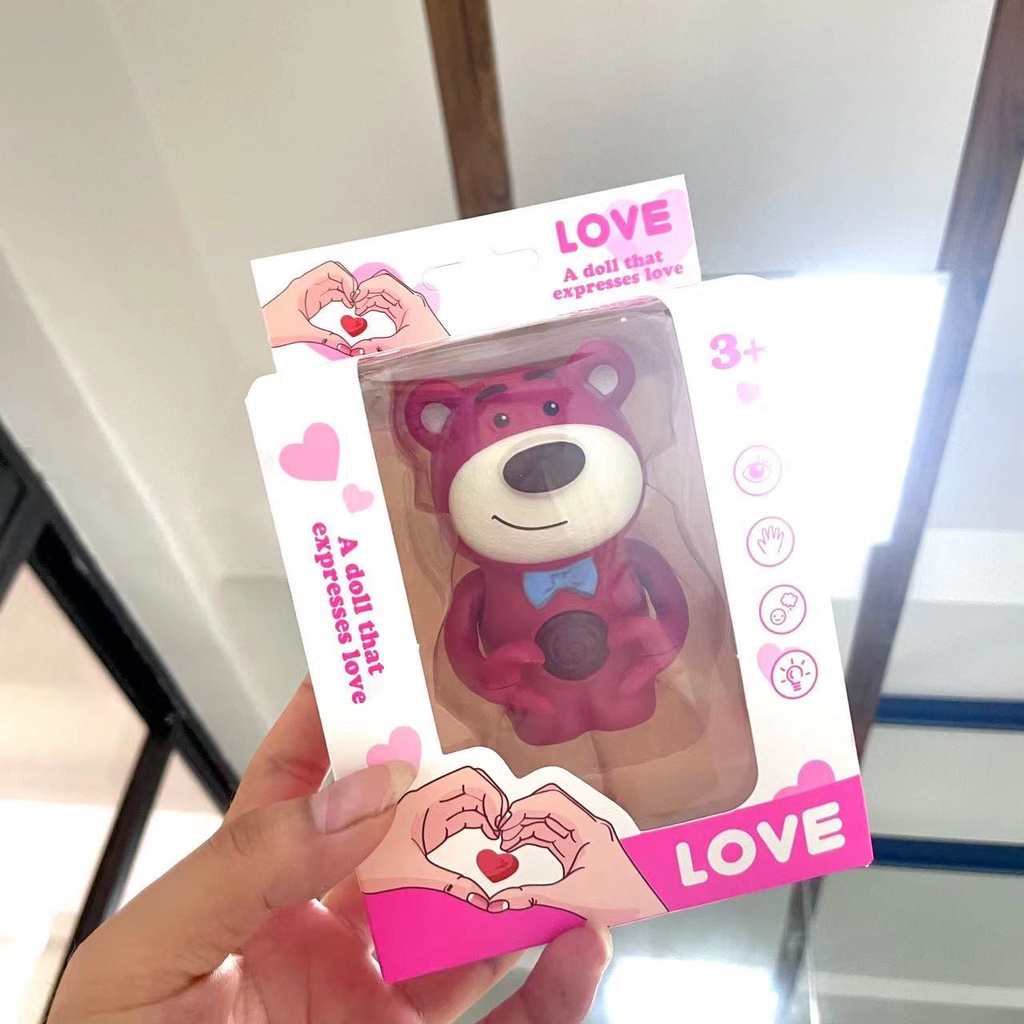 Thú Nhồi Bông Hình Gấu Hoạt Hình Sáng Tạo Vui Nhộn