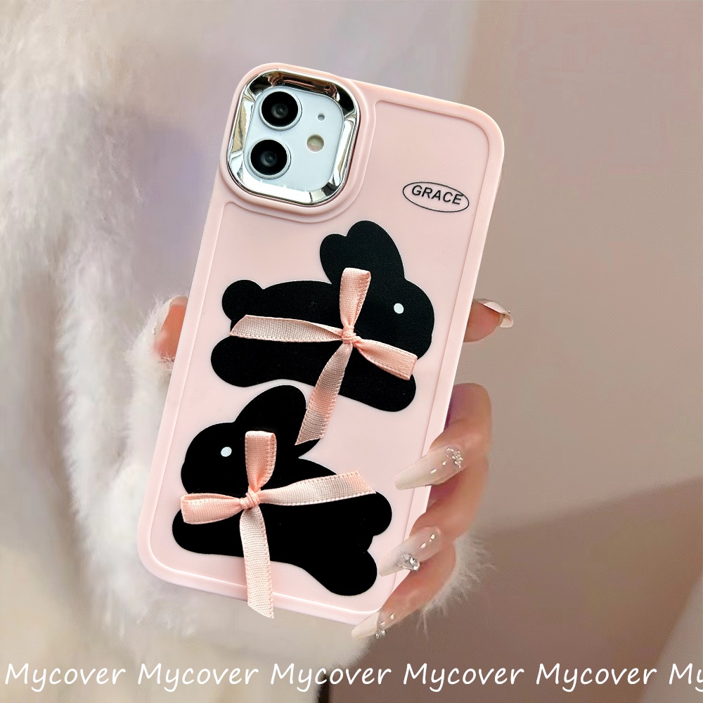 Ôp Điện Thoại Silicon Dẻo Tráng Gương 3d Hình Cô Gái Dễ Thương Cho iphone 11 12 13 14 15 pro max x xr xs 8 7 6 plus se 2020 Ốp