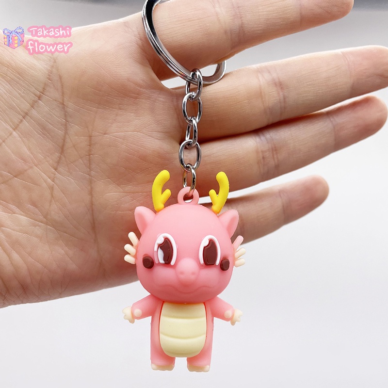 Móc Khóa Hình Rồng Hoạt Hình Năm Kỷ Hợi 12 Năm Cho Cặp Đôi