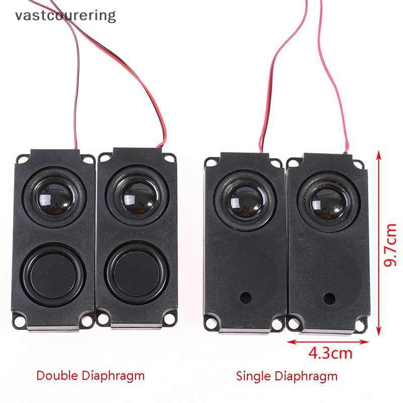1 Cặp Loa tv Đơn / Đôi Di Động 10045 8ohm 5w