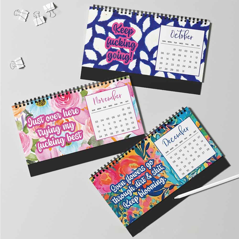 Monthly Wall Calendar Mental Health 2024 Monthly Planner Funny Paper Hangable Multifunctional Wall Planner for tongmy