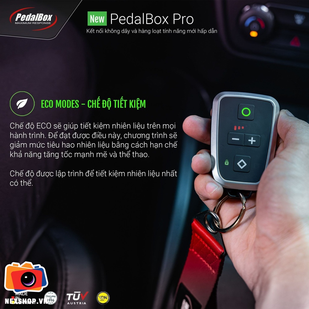 CHIP CHÂN GA THẾ HỆ MỚI - PEDALBOX PRO cho các dòng xe Ford