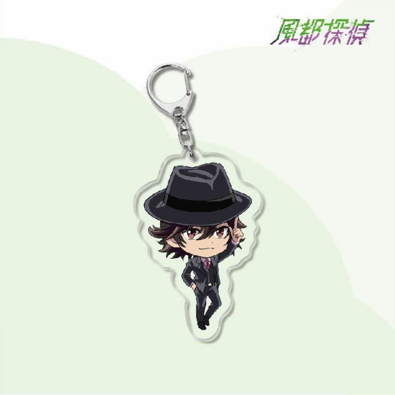 Móc Chìa Khóa Bằng Acrylic In Hình Thám Tử Conan Hidari Syotaro Philip Tokime Kamen Rider W