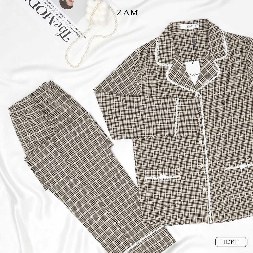 ZAM LUXURY - TDKT1 - DÀI TAY KẺ THÔ COTTON PHỐI REN