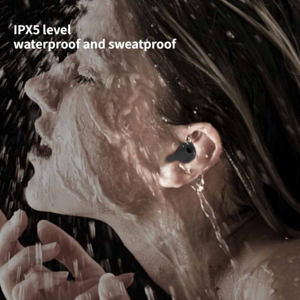 IPX5 Waterproof Noise Cancelling Touch Control Headphones / Mini Invisible Sleep Wireless Earphone / Invisible Stereo Earbuds / Bluetooth 5.3 Hidden Earbuds /