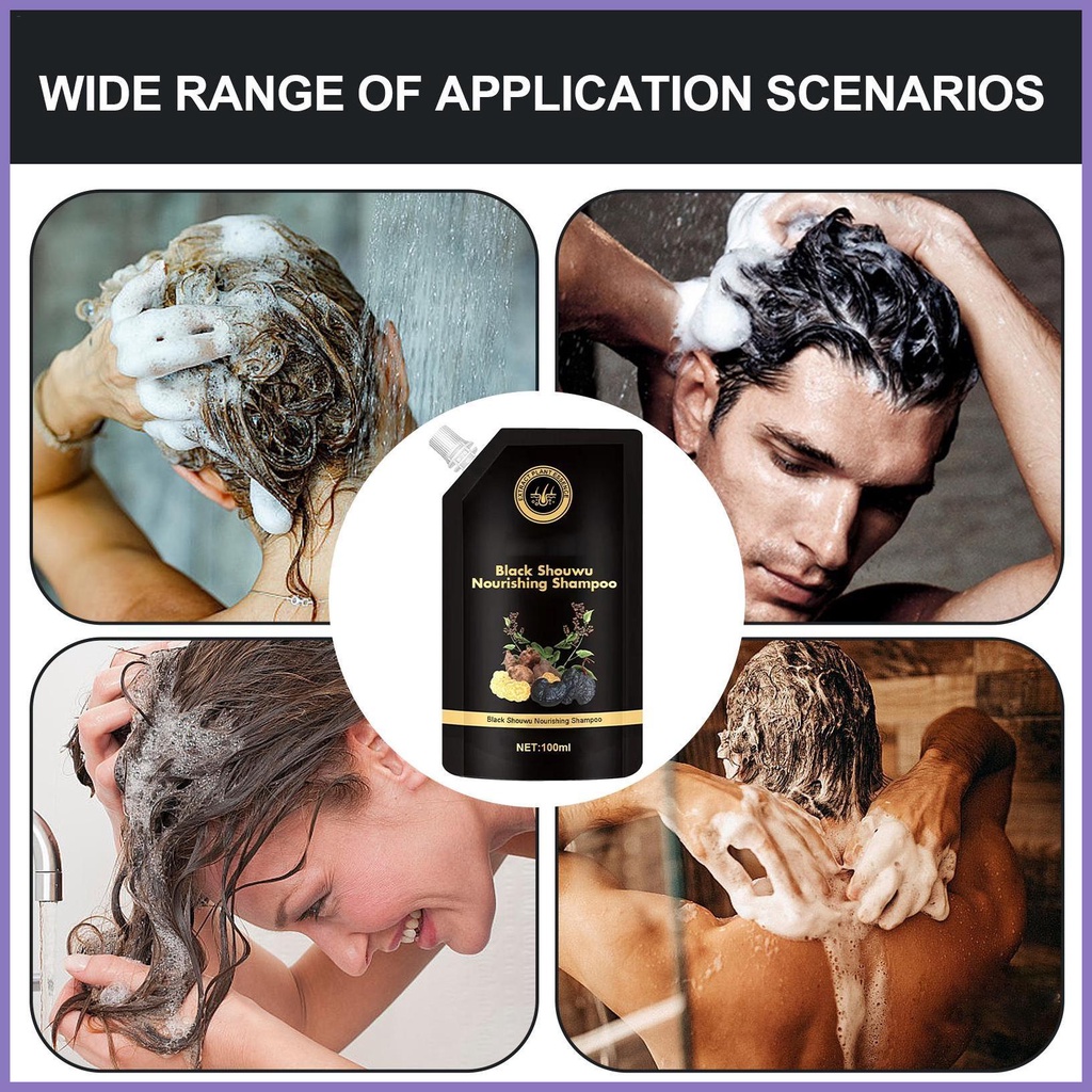 Dầu Gội Làm Tối Màu Tóc Nuôi Dưỡng Công Thức Hói Đầu Cho Nam Dày Dặn nota2vn