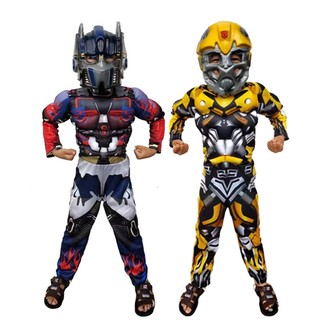 Transformers Bộ Đồ Hóa Trang Nhân Vật bumblebee Độc Đáo Cho Bé