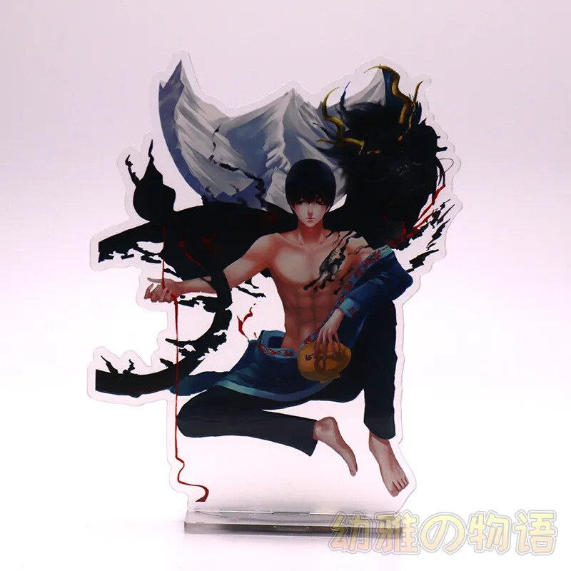 Mô hình Standee Anime Stand Time Raiders Đạo mộ bút ký Wuxie Zhang qiling Acrylic Phụ kiện trang trí để bàn góc học tập