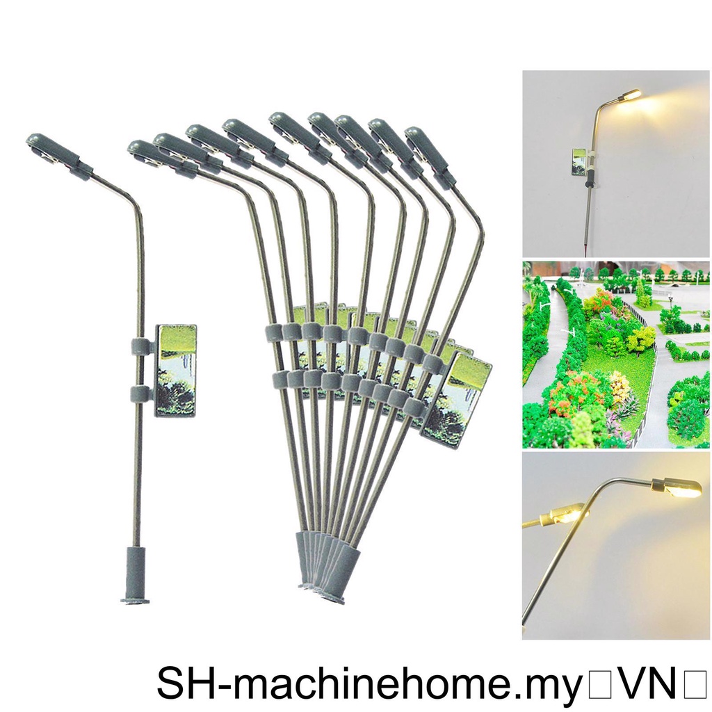 Bộ 10 Đèn led Trang Trí Khu Vườn Phong Cảnh