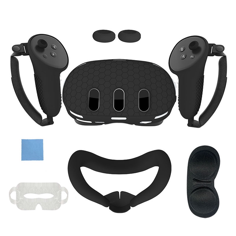 Tay Cầm Bằng silicone Thay Thế Cho Mặt Nạ Tên Lửa meta Quest 3