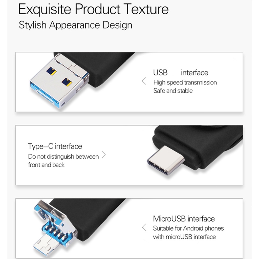 Usb Tốc Độ Cao 2TB / 1TB / 512GB / 256GB  128GB / 64GB / 32GB)